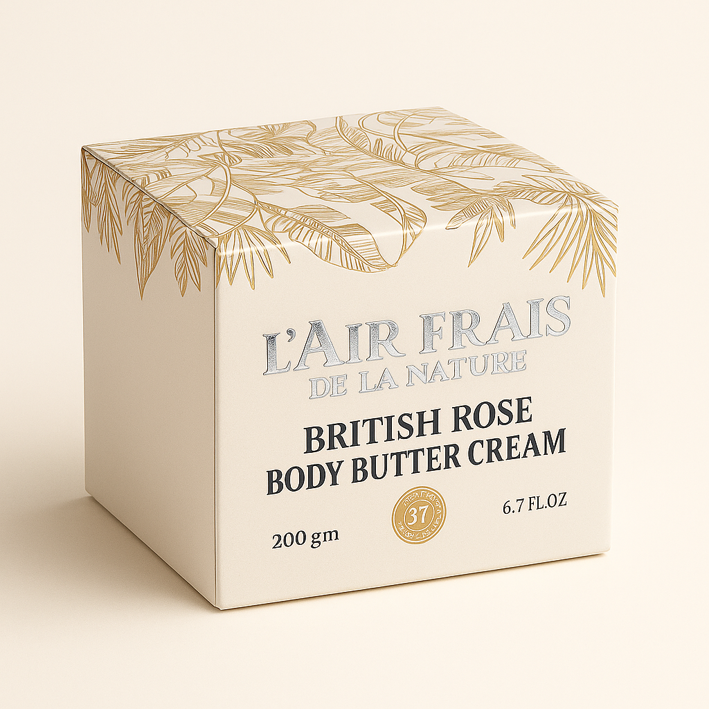 British Rose Body Butter Cream