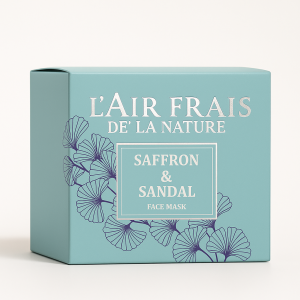 Saffron & Sandal Face Mask