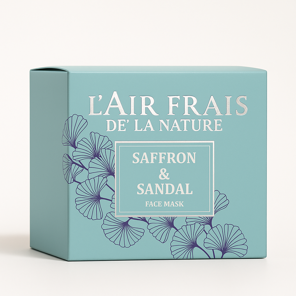 Saffron & Sandal Face Mask